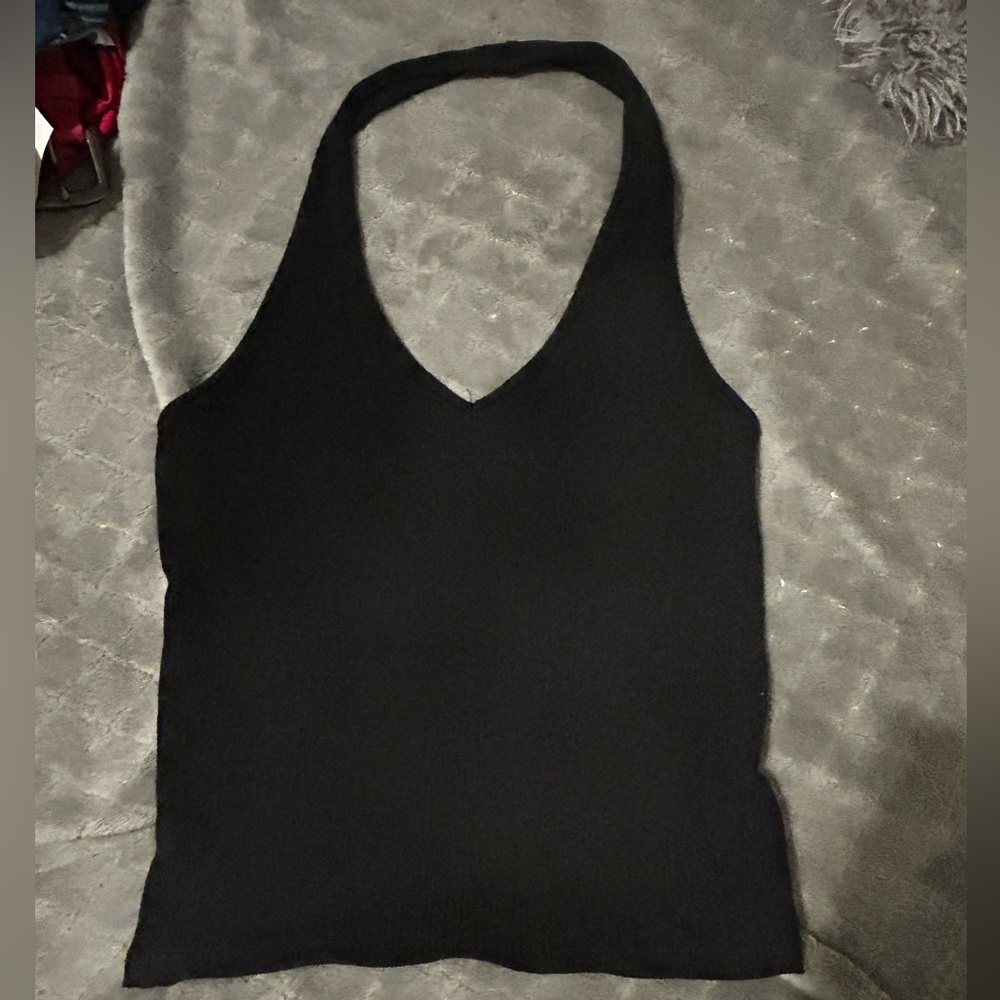 American Eagle Outfitters Black Tank Top